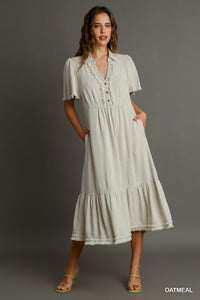 GRACIE DRESS OATMEAL