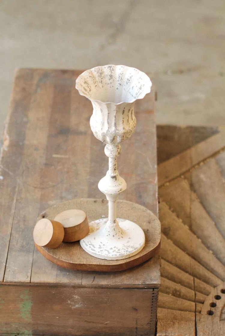 fluted cream holders