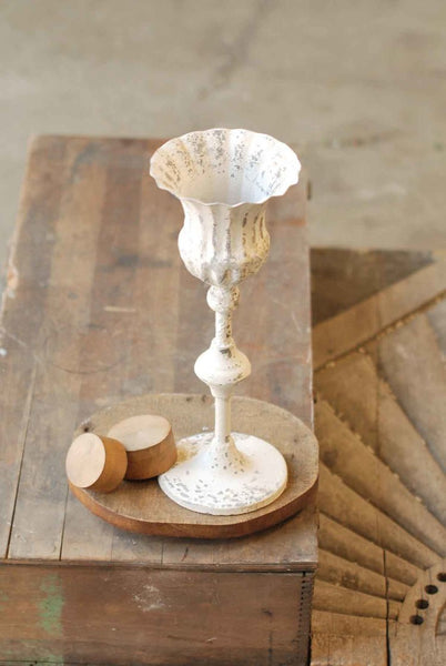 fluted cream holders
