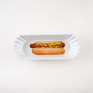 hot dog tray