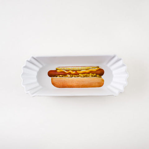 hot dog tray